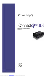 iConnectivity iConnectMIDI Benutzerhandbuch