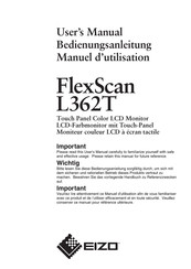 Eizo FlexScan L362T Bedienungsanleitung