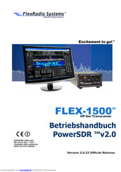 FlexRadio Systems FLEX-1500 Betriebshandbuch
