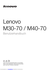 Lenovo M30-70 Benutzerhandbuch