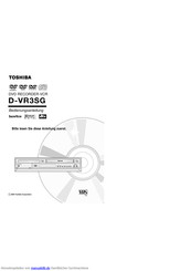 Toshiba D-VR3SG Bedienungsanleitung