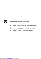 HP Compaq Elite 8300 Touch Referenzhandbuch