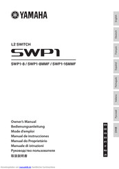 Yamaha SWP1-8 Bedienungsanleitung