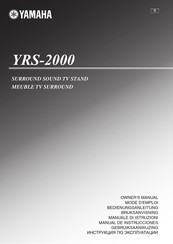 Yamaha YRS-2000 Bedienungsanleitung