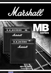 Marshall MB 15 Handbuch