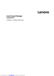 Lenovo LCM 16 Installationshandbuch