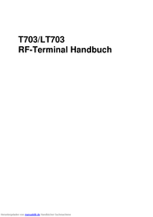 Strichcode T703 Handbuch