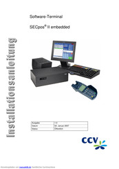 CCV SECpos II Installationsanleitung