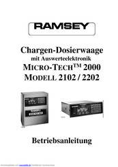 Ramsey MICRO-TECH 2202 Betriebsanleitung