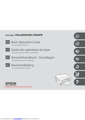 Epson Stylus Office BX625FWD Benutzerhandbuch