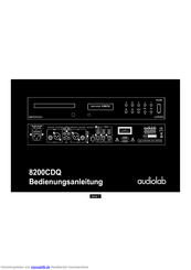 Audiolab 8200cdq Bedienungsanleitung