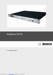 Bosch MUXD Installationshandbuch