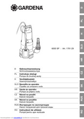 Gardena 6000 SP Gebrauchsanweisung