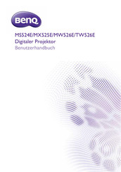 BenQ TW526E Benutzerhandbuch