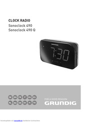 Grundig Sonoclock 490 Q Handbuch