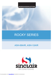 Sinclair Rocky ASH-12AIR Bedienungsanleitung