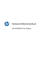HP t5740 Thin Client Referenzhandbuch