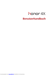 Huawei honor 4X Benutzerhandbuch