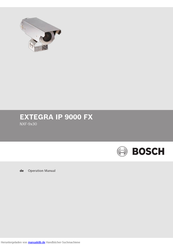 Bosch EXTEGRA IP 9000 FX Handbuch