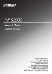 Yamaha NP-S2000 Bedienungsanleitung