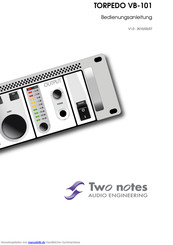 Two Notes TORPEDO VB-101 Bedienungsanleitung