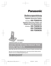 Panasonic KX-TG8551G Bedienungsanleitung
