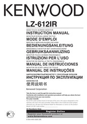 Kenwood LZ-612IR Bedienungsanleitung