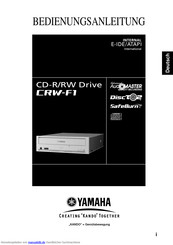Yamaha CRW-F1 Bedienungsanleitung