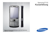 Samsung I71 10 Kurzanleitung