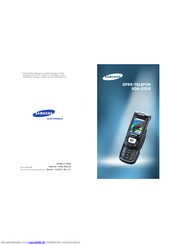Samsung SGH-D500 Handbuch