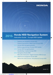 Honda Alpine 2015 Bedienungsanleitung