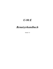 ZyXEL Communications U-90 E Benutzerhandbuch
