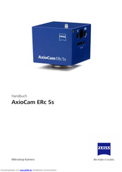 Zeiss AxioCam ERc 5s Handbuch