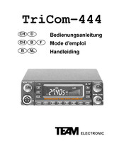 Team Electronic TriCom-444 Bedienungsanleitung