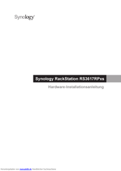 Synology RS3617RPxs Installationsanleitung