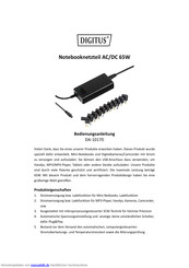 Digitus DA-10170 Bedienungsanleitung