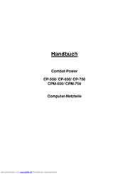 combat power CP-650 Handbuch