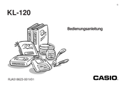 Casio KL-120 Bedienungsanleitung