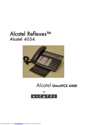 Alcatel OmniPCX 4400 Benutzerhandbuch