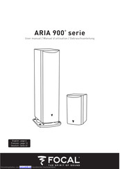 Focal ARIA 900 serie Gebrauchsanleitung
