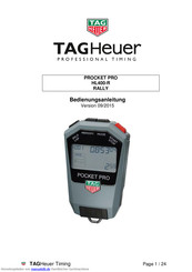 TAG Heuer PROCKET PRO HL400-R RALLY Bedienungsanleitung