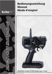 XciteRC XRC-3i FHSS Hobby-Spec Bedienungsanleitung