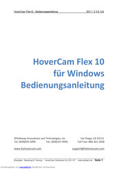 HoverCam Flex10 Bedienungsanleitung