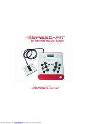 Speed-fit SPEEDtrainer Bedienungsanleitung