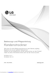 LG RC7020A1 Bedienungsanleitung