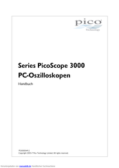 PICO Series PicoScope 3000 Handbuch