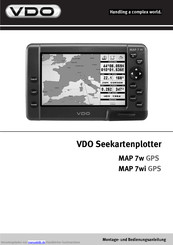 VDO MAP 7w GPS Montageanleitung