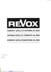 Revox AS-2000 Bedienungsanleitung