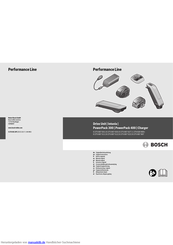 Bosch Performance Line Originalbetriebsanleitung