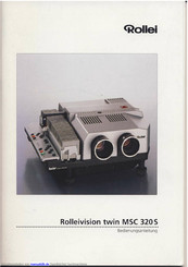 Rollei Rolleivision twin MSC 320S Bedienungsanleitung
